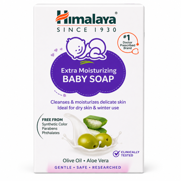 Himalaya Extra Moisturizing Baby Soap front photo